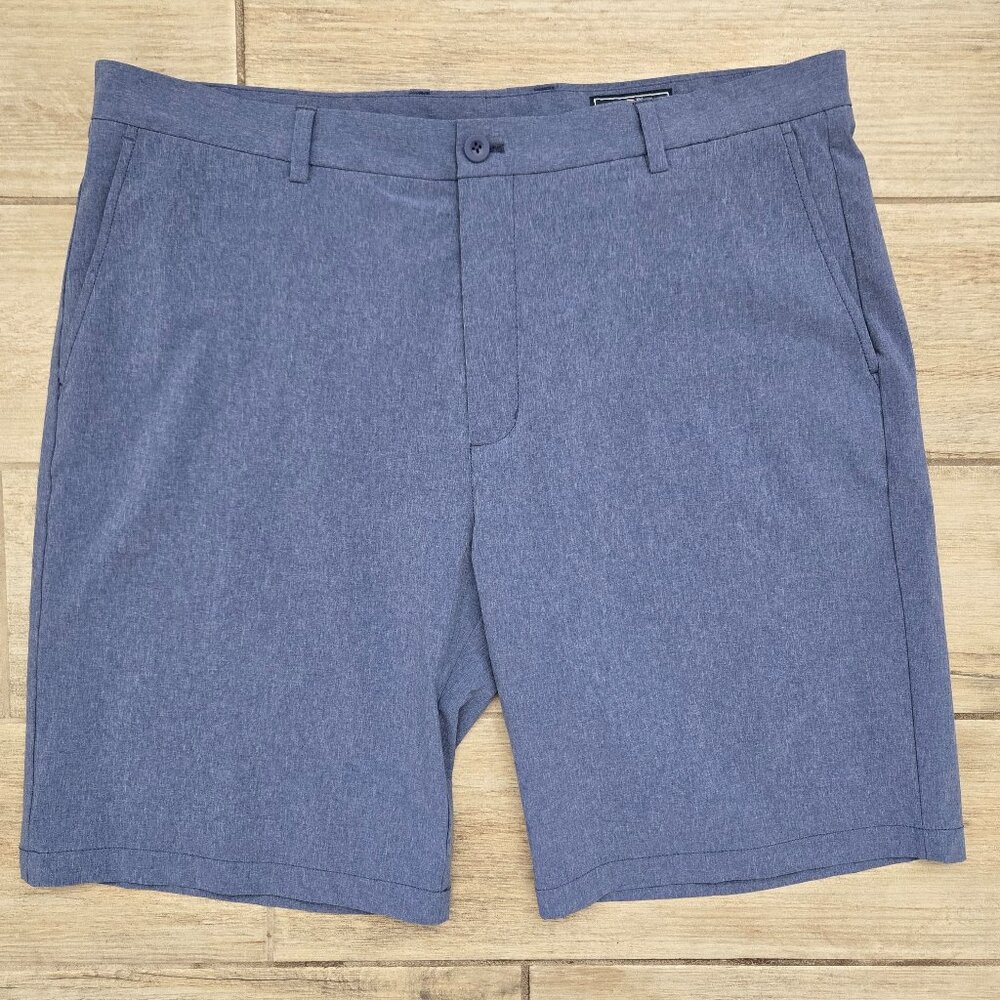 Vineyard Vine‎ Breaker Shorts Men Blue Performance Stretch Golf Activewear 40